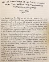 【英語洋書】 仏教の諸側面：国際仏教研究セミナー報告書 1994年6月25日 ポーランド・リフにて開催 『Aspects of buddhism : proceedings of the International Seminar on Buddhist Studies : Liw, 25 June 1994』  ●Studia indologiczne (インド学研究) vol. 4
