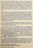 【英語洋書】 哲学論理学概説『An introduction to philosophical logic』