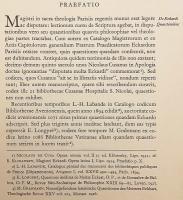 【ラテン語洋書】 マイスター・エックハルト『パリ大学討議問題集』 『Quaestiones parisienses』 1936年刊