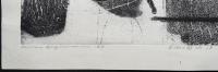 萩原英雄 山梨県立美術館所蔵作 木版画『お伽の国 No.18』限定50部