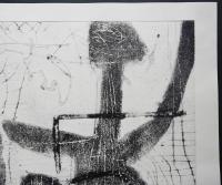 萩原英雄 山梨県立美術館所蔵作 木版画『お伽の国 No.18』限定50部