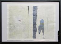 萩原英雄 木版画(両面刷り)『土壌 No.11 砂磔』限定30部 