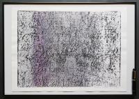 萩原英雄 木版画(両面刷り)『土壌 No.15 凍土』限定30部