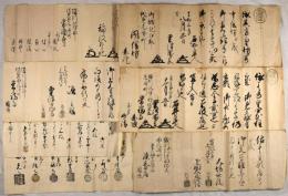 東本願寺印判奉書他