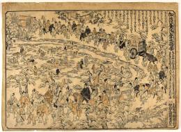 加茂葵御祭之絵図