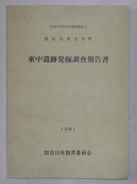 加古川市志方町・東中遺跡発掘調査報告書