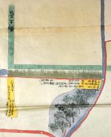 建仁寺御領　西京村領之内田畑控絵図、朱雀中堂寺田地控絵図