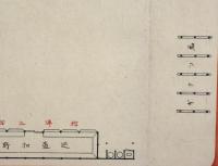愛知県名古屋監獄新築目論見貮百分壱之図