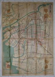 大阪市都市計画図　既定路線/補助路線明細