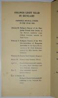 FRANCIS LISZT YEAR IN HUNGARY