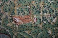山城国相楽郡神童寺村山論絵図