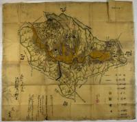 江刺郡歌書村絵図