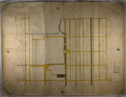 大谷本願寺御門跡京都六條御境内惣絵図