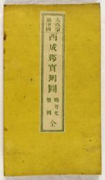 大阪府摂津国　西成郡実測図