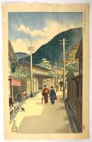 京洛名所　清水産寧坂通