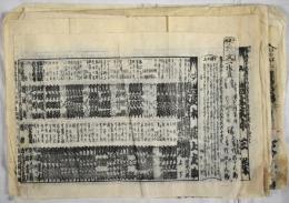 道頓堀戎座、角座、中座芝居番附