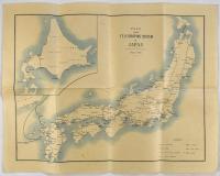 PLAN of the TELEGRAPHIC SYSTEM of JAPAN   March 1886