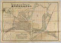 小倉市街旅客案内実測図