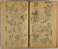 米僊縮画　一～六