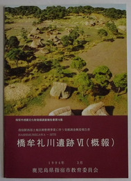 橋牟礼川遺跡VI（概報）　指宿市埋蔵文化財発掘調査報告書第16集