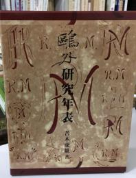 鴎外研究年表