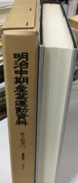 明治中期産業運動資料