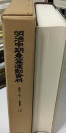 明治中期産業運動資料