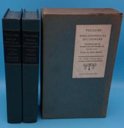 VOLTAIRE PHILOSOPHICAL DICTIONARY IN TWO VOLUMES