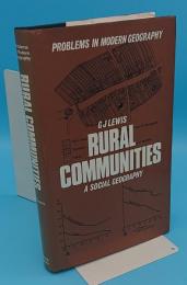 Rural Communities: A Social Geography(英文)