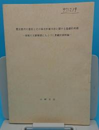 歴史都市の意匠とその保全計画手法に関する基礎的考察　地域の文脈解読にもとづく景観計画試論