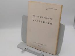 若狭・近江・讃岐・阿波における古代生産遺跡の調査「同志社大学文学部考古学調査報告4」