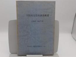 大阪府文化財調査概要　1965・66年度