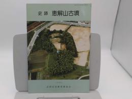 恵解山古墳「長岡京市文化財調査報告書　第25集」