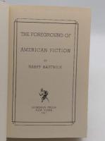 The Foreground of American Fiction(英)