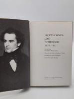 Hawthorne's Lost Notebook; 1835-1841: Facsimile from the Pierpont Morgan Library(英)