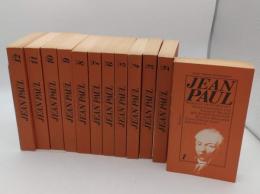JEAN PAUL　Werke in zwolf Banden Werke. - Munchen; Wien : Hanse. Reihe Hanser　ジャン・ポール著作集(全12巻) (独)