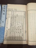 古詩聲譜 四卷 二冊揃