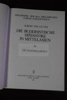 Die buddhistische Spätantike in Mittelasien : Ergebnisse der Kgl. preussischen Turfan Expeditionen III.Die Wandmalereien; VI. Neue Bildwerke II (中央アジアの仏教古代後期 (3)壁画 (6)新収蔵品) 二冊まとめ売り