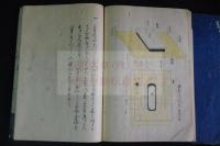 婚礼法式二巻　　伊勢貞丈著、伊勢貞春写　江戸時代・明和2年(1765)成立、寛政12年(1800)写　著色、袋綴、紙本着色二冊揃