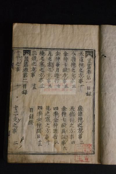 三国相伝陰陽輨轄簠簋内伝金烏玉兎集（簠簋巻） 5巻2冊揃(安部