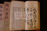 鳳文会誌・鳳文會誌　楊守敬黎庶昌他　第1.2.6.8.10.12.13.15.16輯 合本一帙三冊 中国便箋を裏表紙