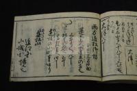 祖師聖人御旧跡二十四輩參詣記 後題「参詣記」　約江戸中期刊本　木版摺中橫本一冊揃
