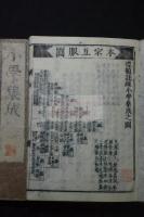 標題註疏小學集成 10巻首1巻 図一巻 明宣徳跋 萬治1 [1658] 刊本 木板摺五冊揃