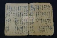 古今和歌集目録（仮名）　室町ー江戸初期古写本　一冊不揃　落丁有　写真全掲載　雑歌までか