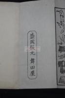  絵経『般若心経』  絵心経 めくら経 盲心経 幕末明治刊本 木板摺一帖揃 「盛岡版元　舞田屋」刊記有 岩手版 