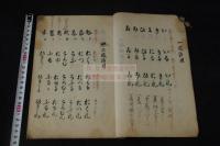 八街伝 顕成師伝 幕末写本一冊揃 詞八衢関係 八街四段活用他 一部朱筆校合有