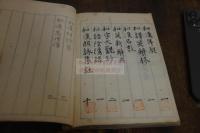 図書目録 蟹江慶次郎蔵書目録 1925年自筆稿本 原稿本 一冊揃