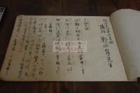 上海土話 明治29年 蟹江慶次郎自筆 鄭永寧主講 一冊 