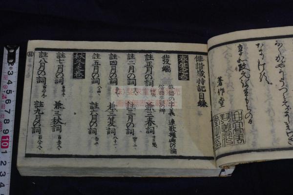 Amazon.co.jp: 曲亭馬琴『増補俳諧歳時記栞草 夏之部』明治時代