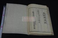 神部職任考 文政7年 [1824] 刊本 原裝木板摺一冊揃
